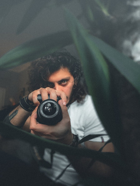 lightroom presets man holding camera