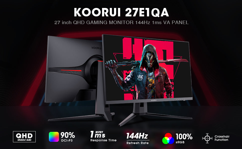 Koorui 27E6QC computer monitor specs