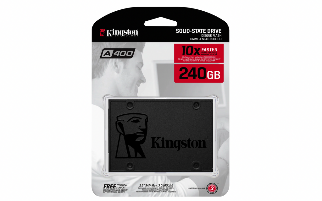 Kingston Technology Internal SSD A400 2.5" 240 GB Serial ATA III TLC