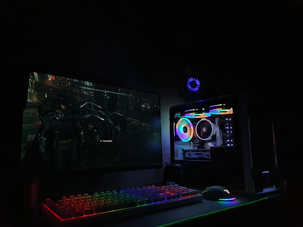 Gaming PC set up