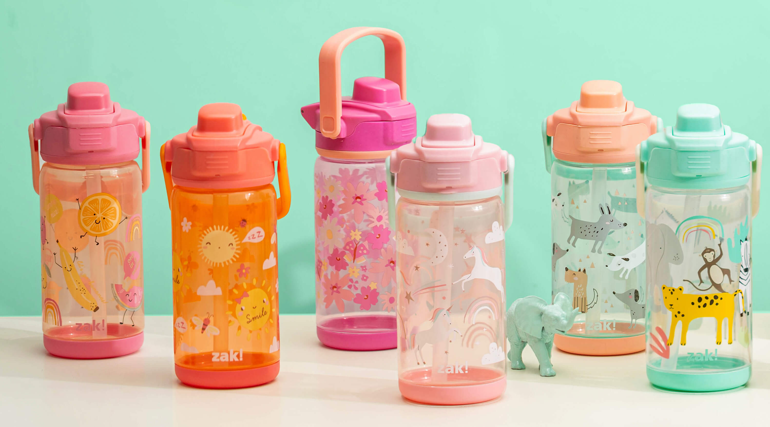 Kids Water Bottle Set: Berry - Waterweek 14 Oz. Set