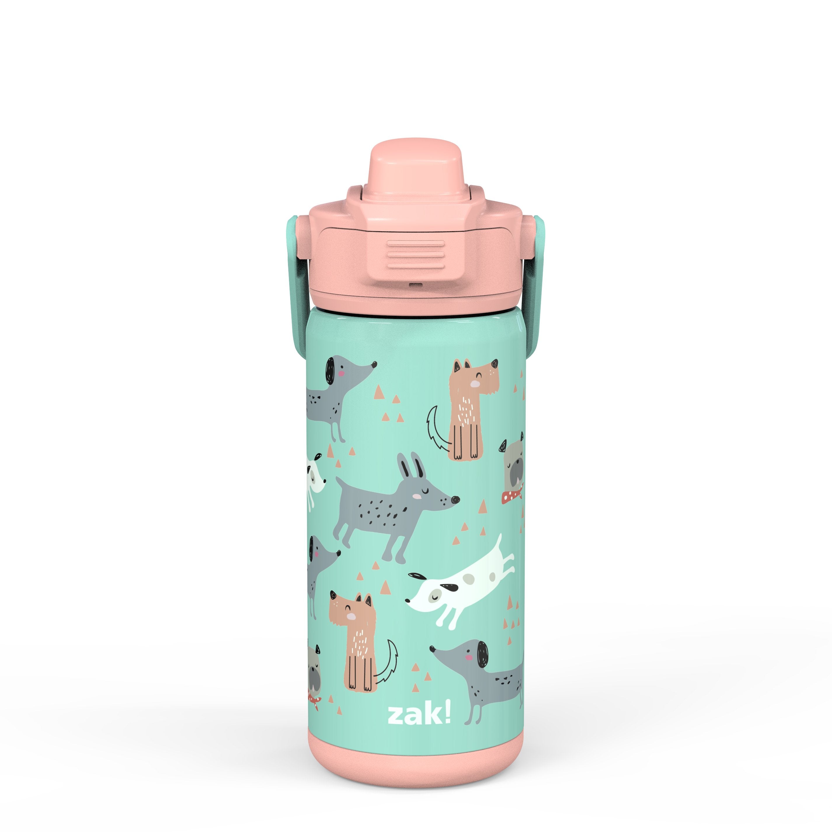 Baby Shark Beacon Bouteille d'eau isolée en acier inoxydable pour enfants  avec bec couvert, 14 onces —