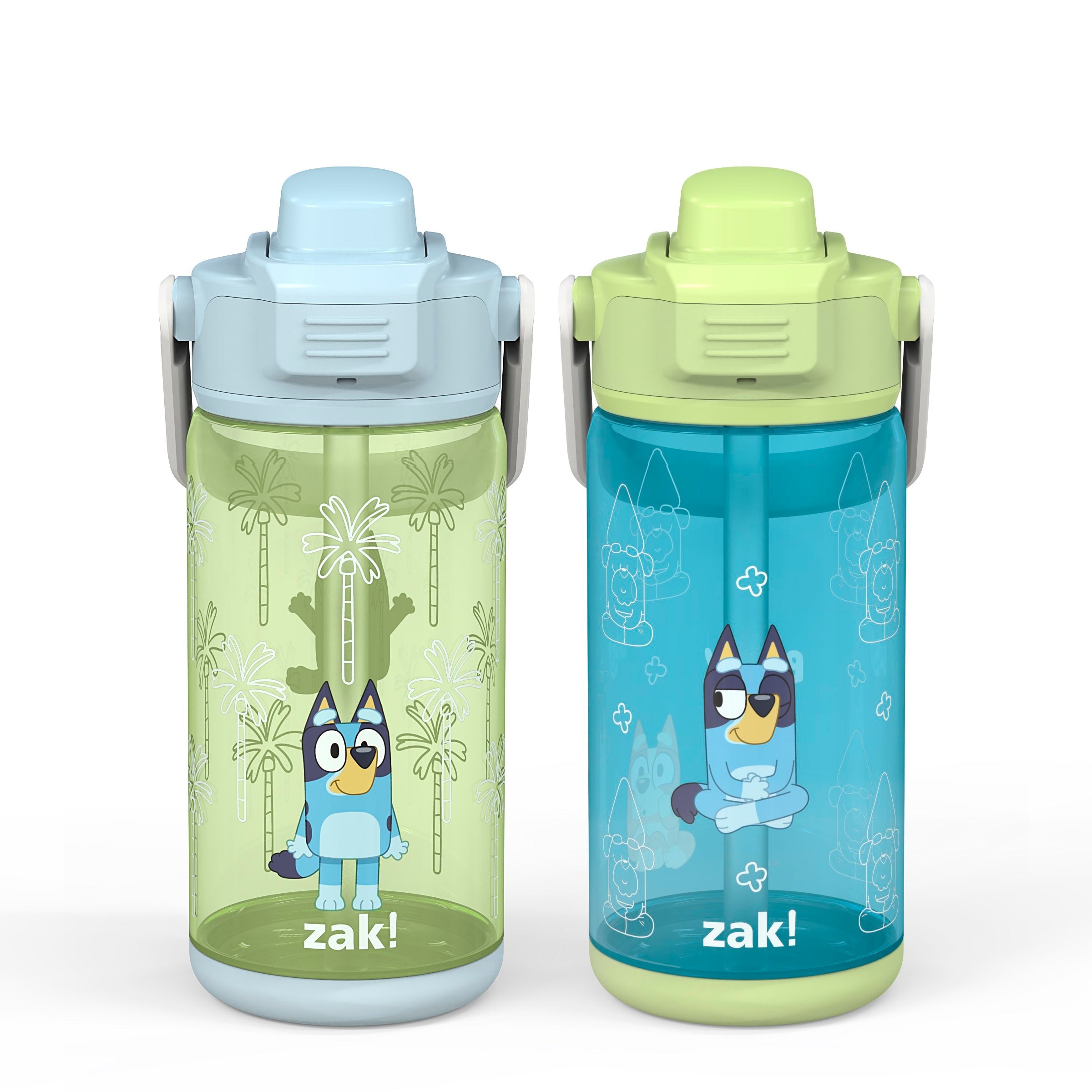  Zak Designs Harmony Bluey Kid Water Bottle for Travel or At  Home, 14oz Recycled Stainless Steel is Leak-Proof When Closed and Vacuum  Insulated (Bluey, Bingo, Muffin) : Sports & Outdoors