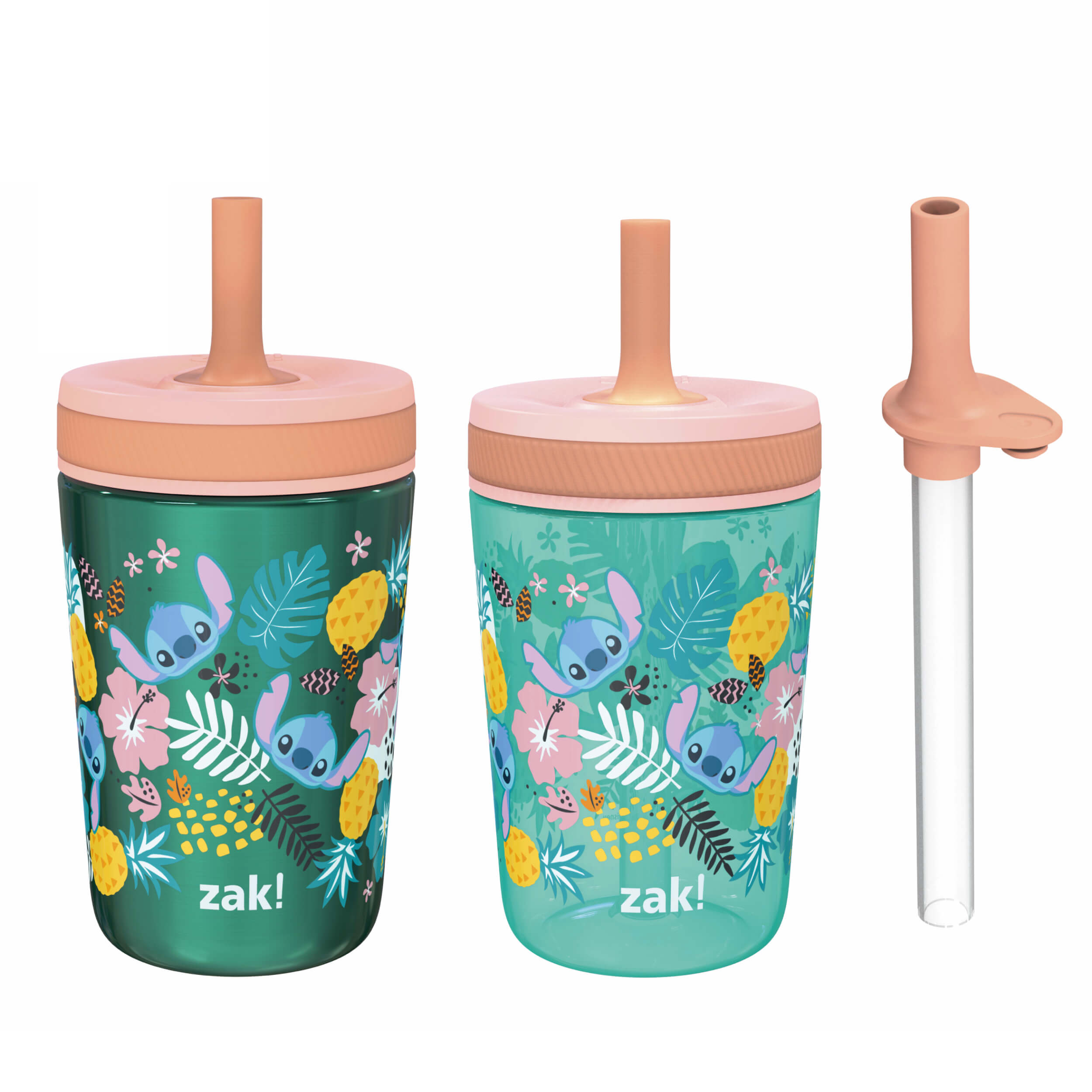 Zak Designs Unicorn Mighty Tot Kids Tumbler with Screw-On Lid and