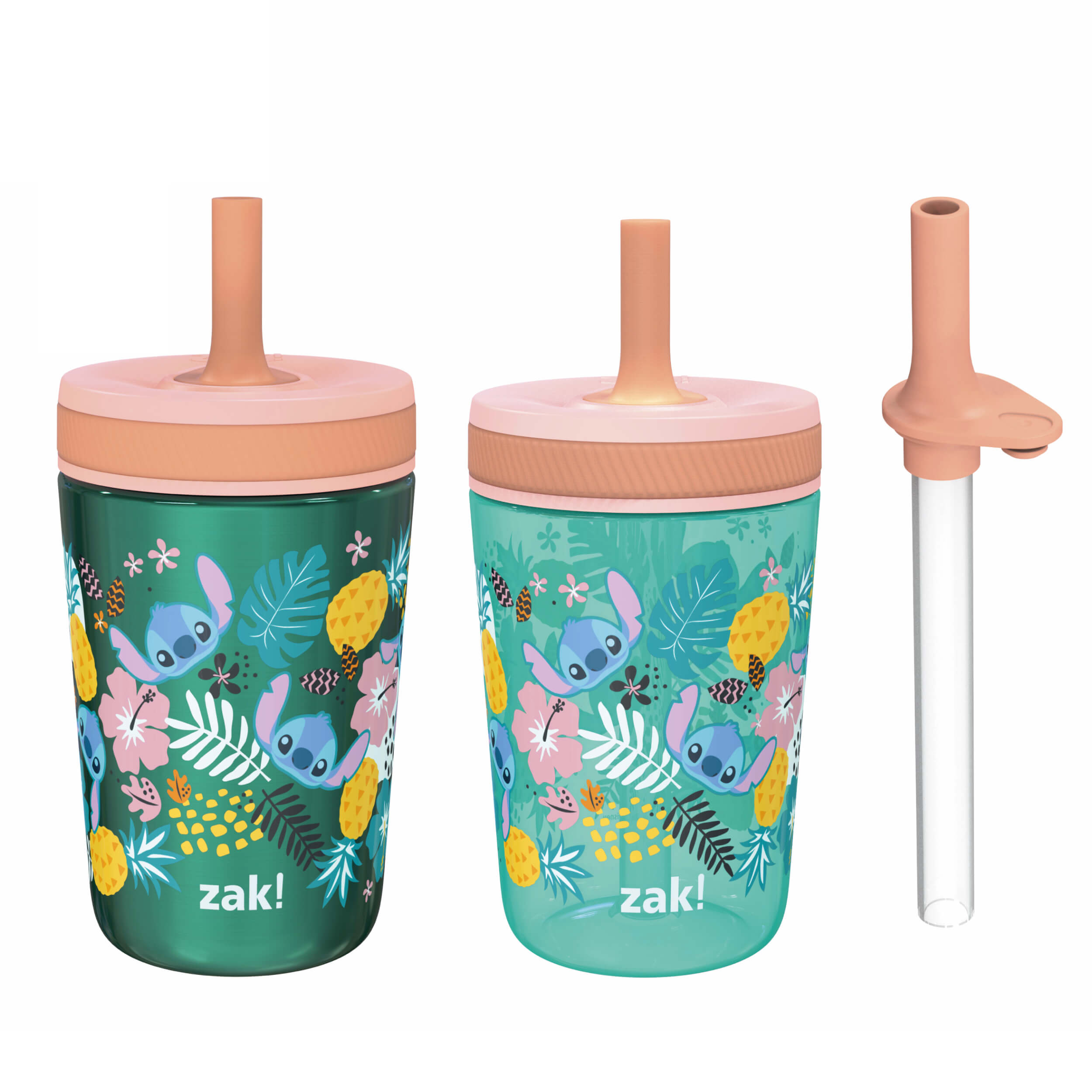 Zak Designs CoComelon Kelso Tumbler Set, Leak-Proof Screw-On Lid with Straw,  Bundle for Kids Includes Plastic and Stainless Steel Cups with Bonus Sipper  (3pc Set, Non-BPA), 15 fluid ounces - Yahoo Shopping