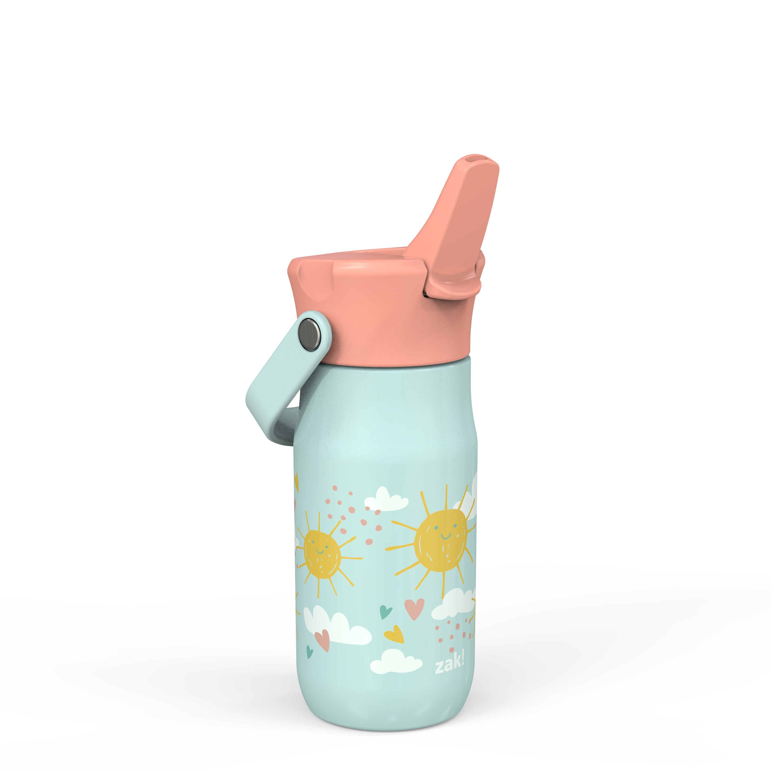 Zak! Flowers Everyday Smiles Leak-Proof Straw Cup 15oz