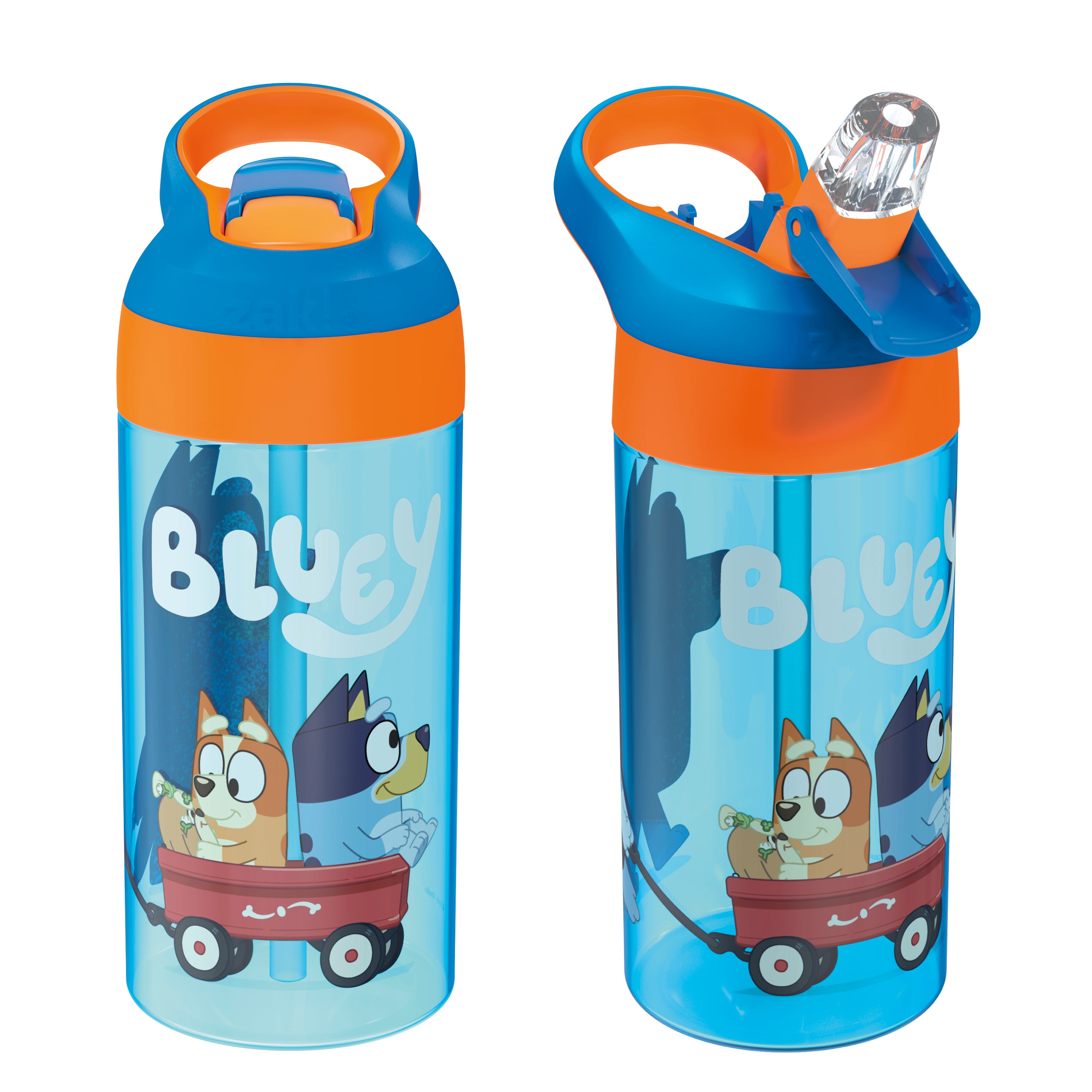 Printed Water Bottle - Black/Sonic the Hedgehog - Kids