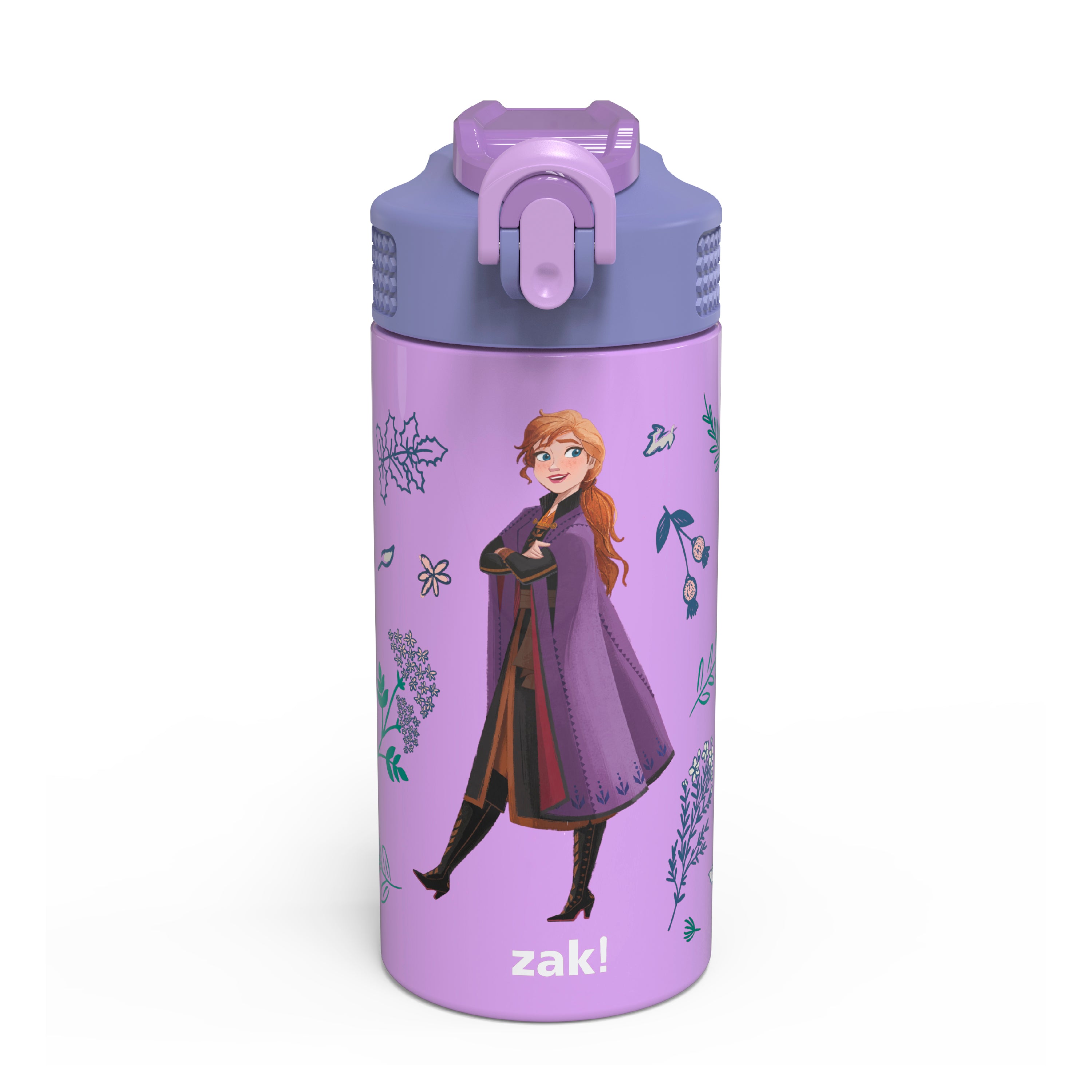 Zak Disney Frozen Elsa And Olaf Stainless Steel Water Bottle 15.5 Oz., Water  Bottles, Sports & Outdoors