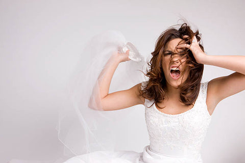 frustrated bride