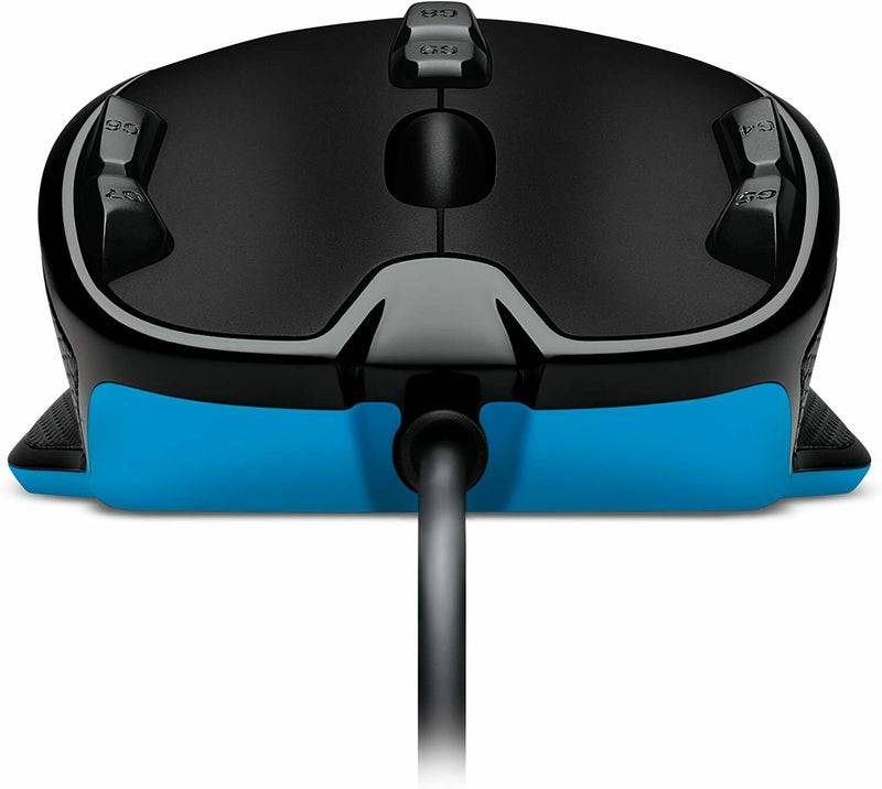 Logitech G 300s Optische Gaming-Maus, beidhändig, 9 programmierbare Tasten. NV3