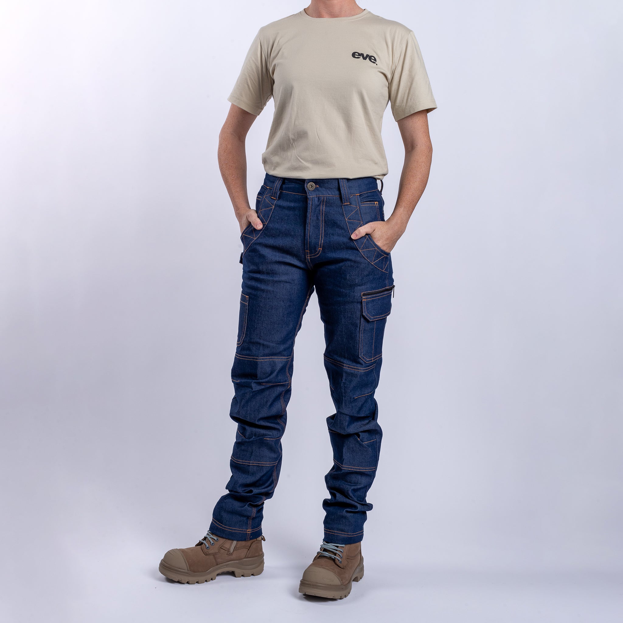 Jonsson Workwear | Denim Work Trousers