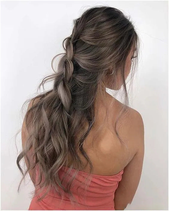 Long and Beautiful Brown Curly Hair