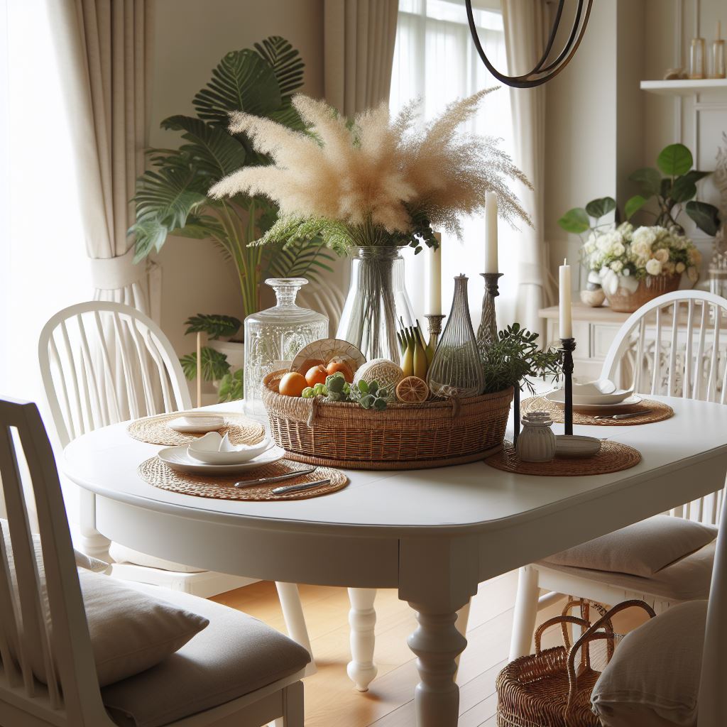 How do you match a white dining table