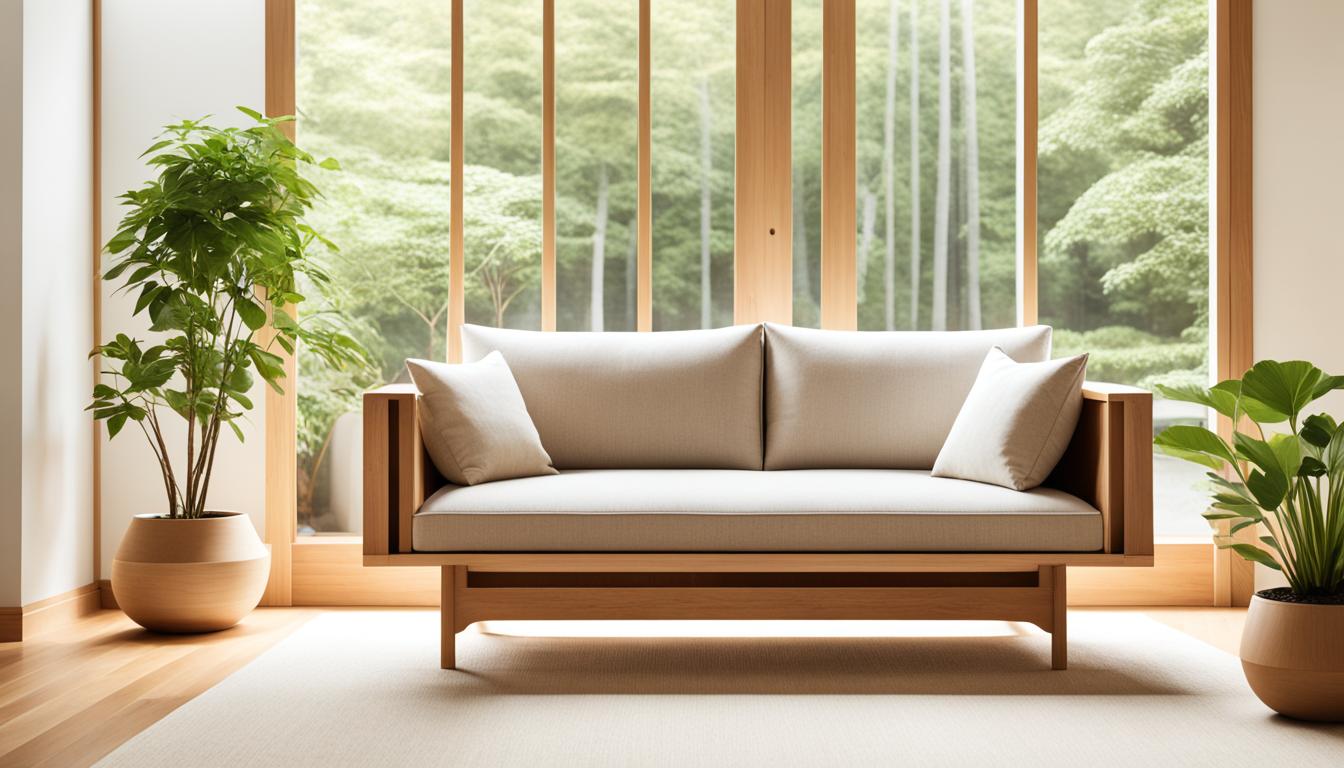 Japanese joinery sofa designs