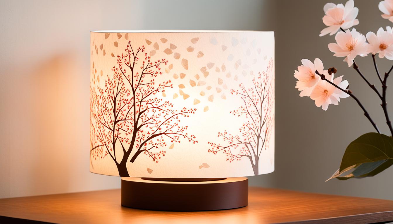 Japanese paper lamps