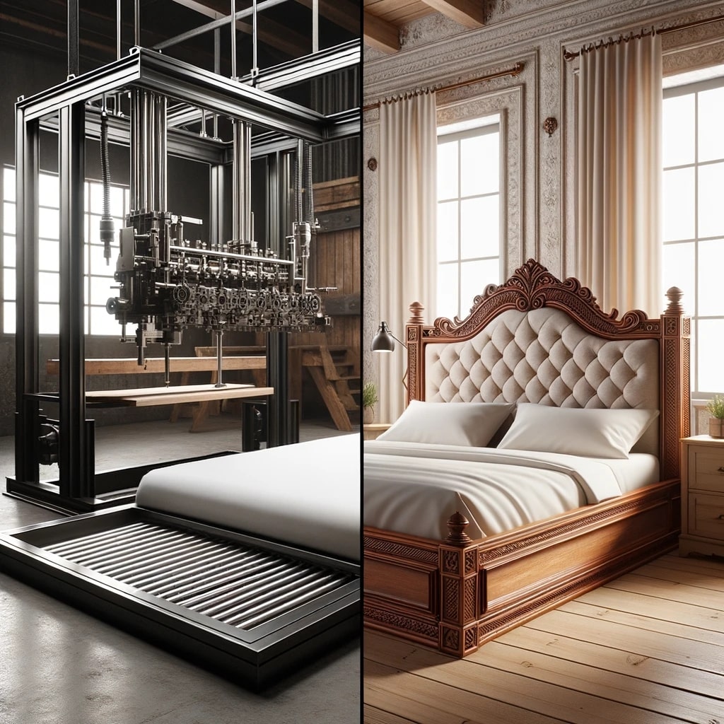 Machine Made vs Handmade Furniture