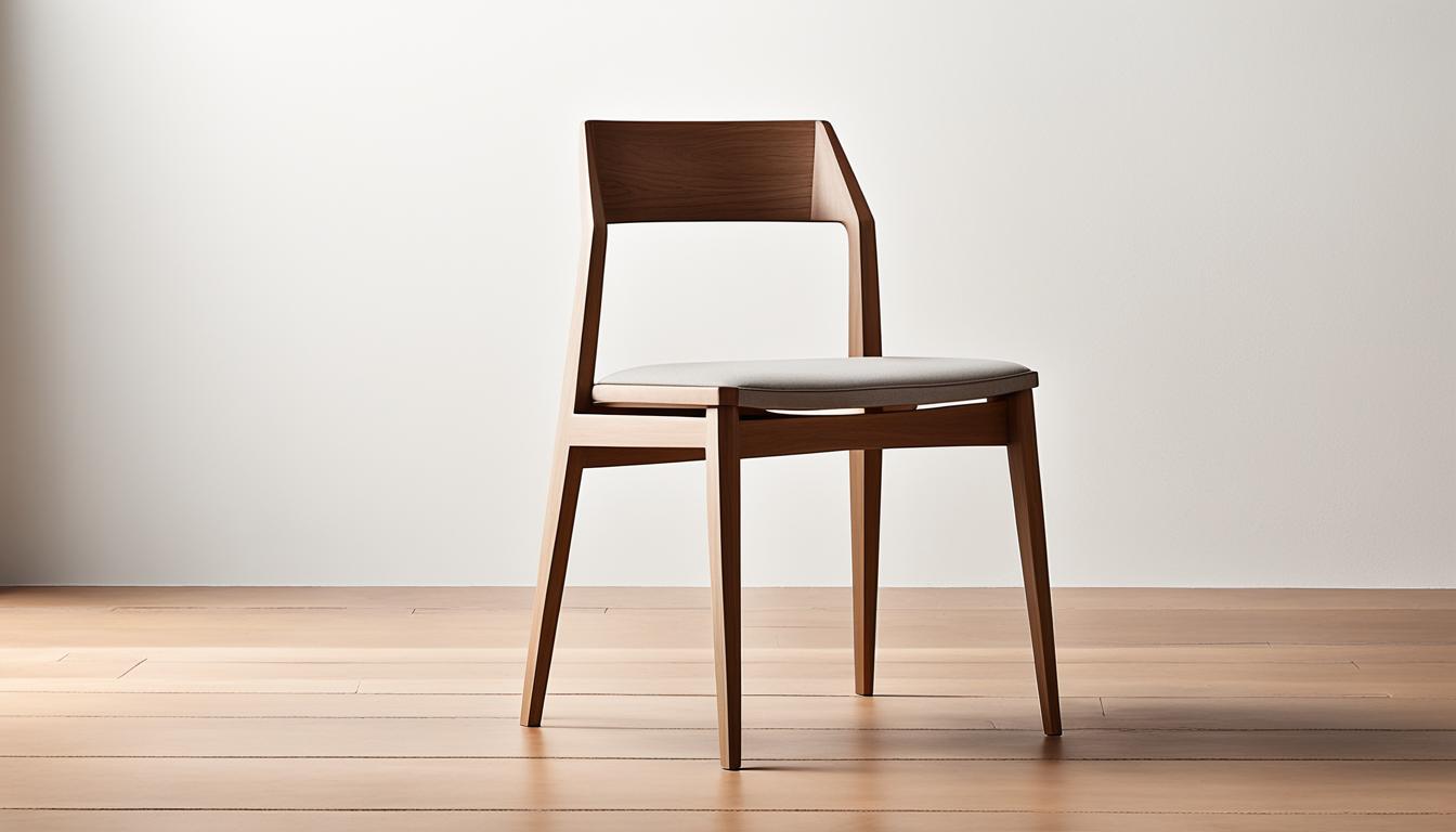 Minimalist Aesthetic of Katakana Dining Chair