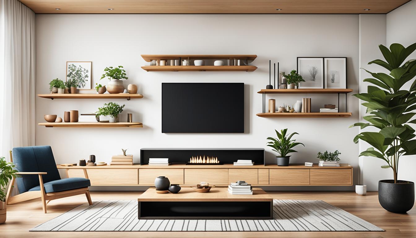 Modern floating shelf designs
