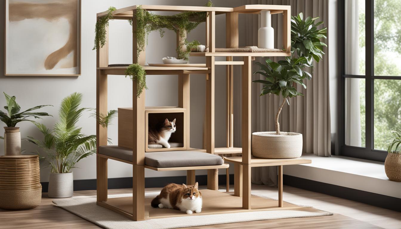 Transformative Japandi Cat Furniture