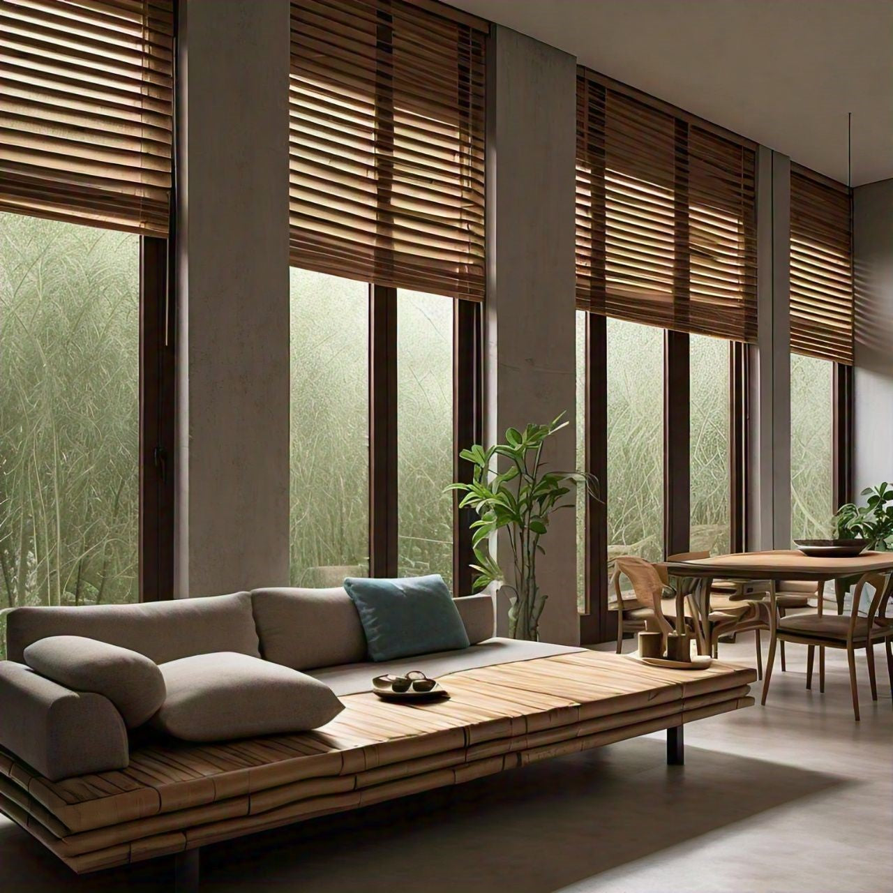 bamboo blinds customization
