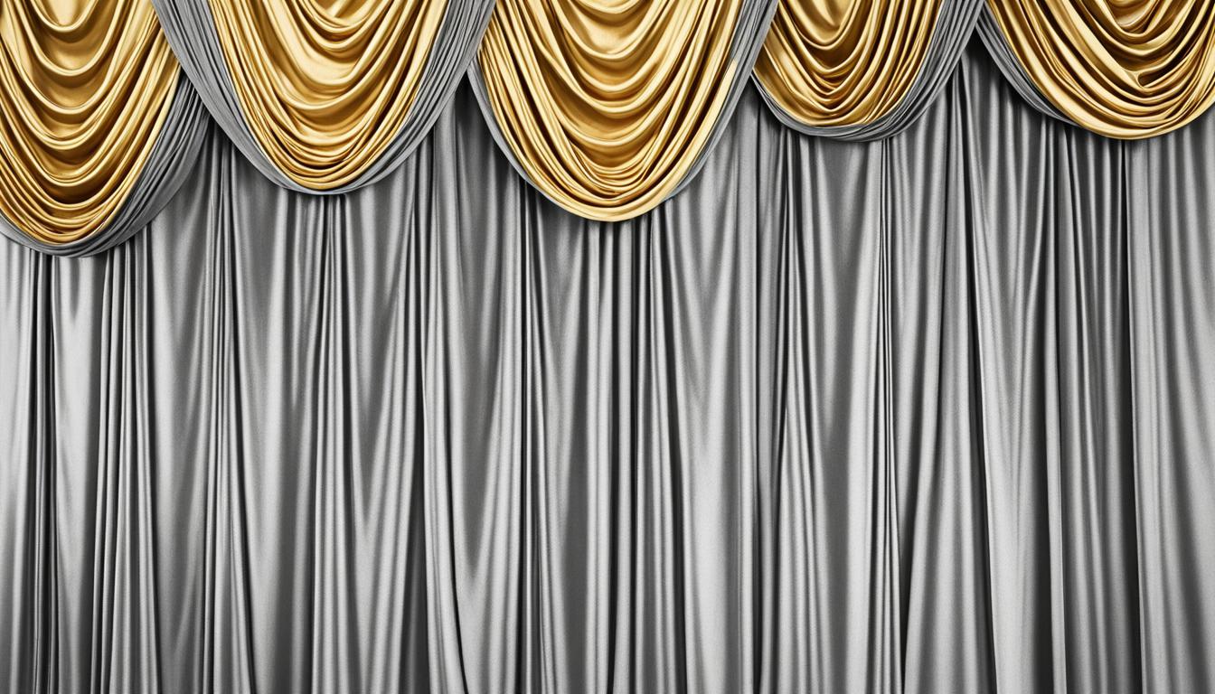 bold curtain accents