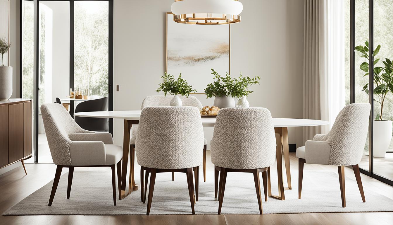 boucle dining chair ideas