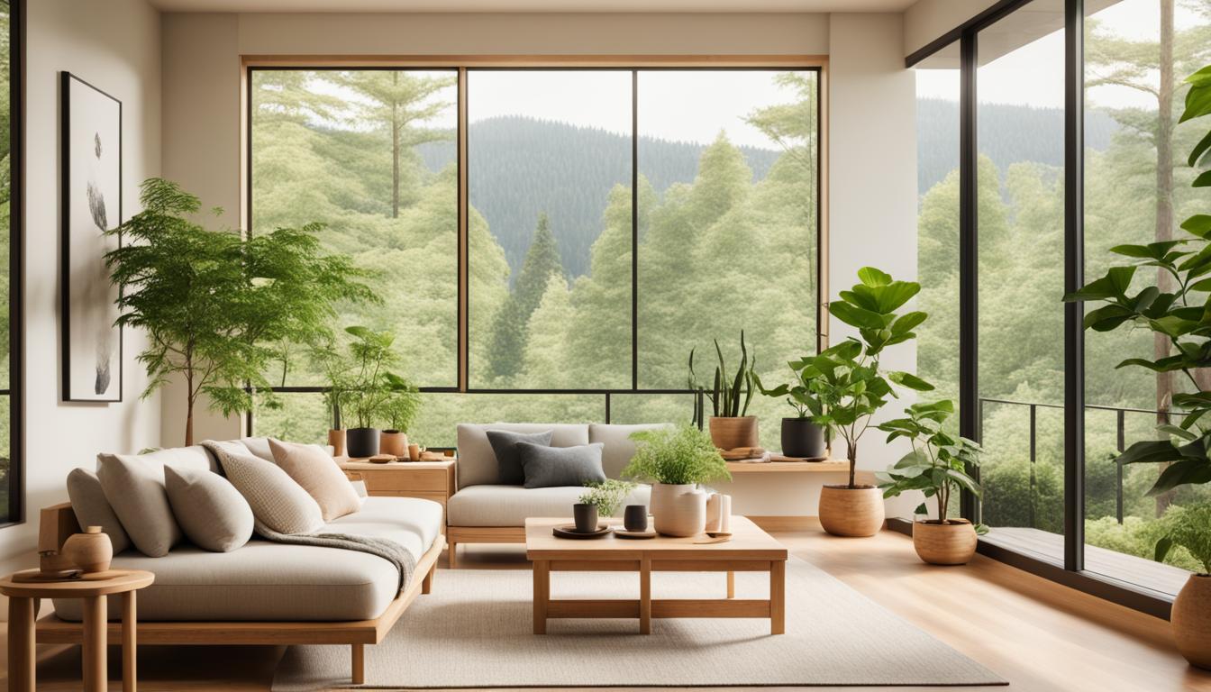 bringing nature indoors with Japandi decor