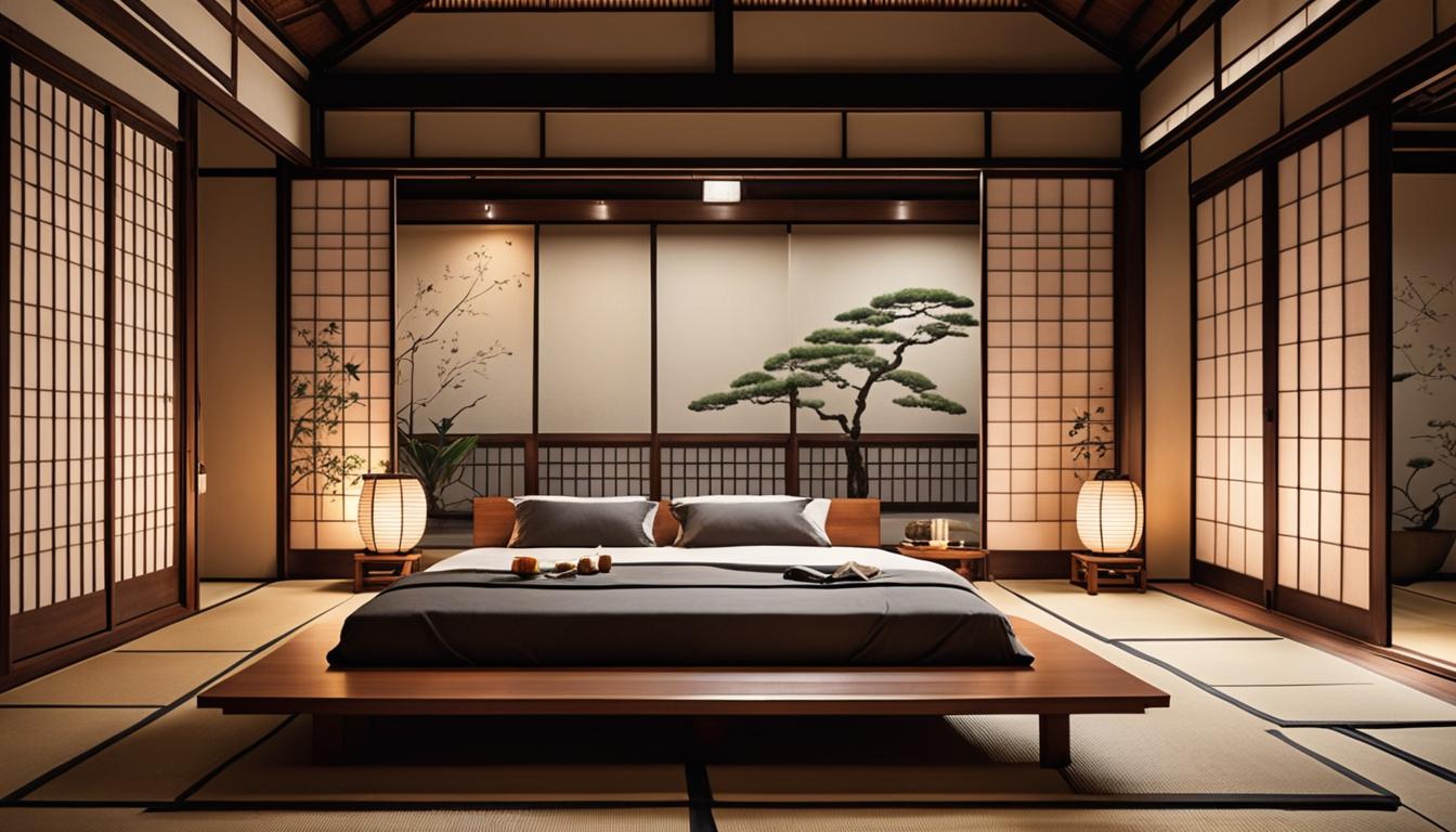decorating a bedroom Japanese style