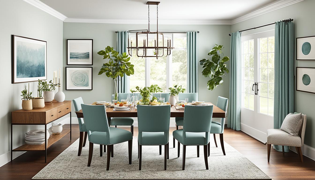 dining room size and clearance