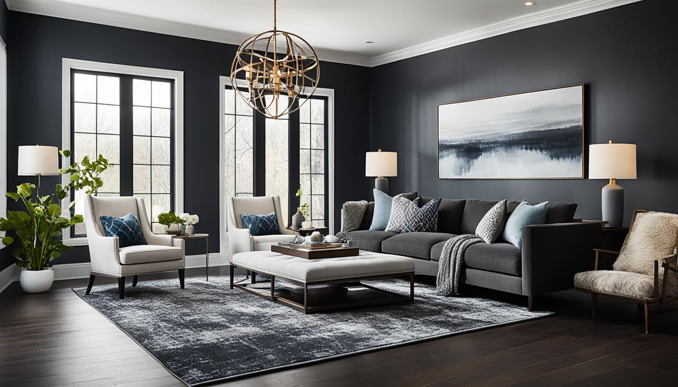 enhancing dark floors with layers and textures