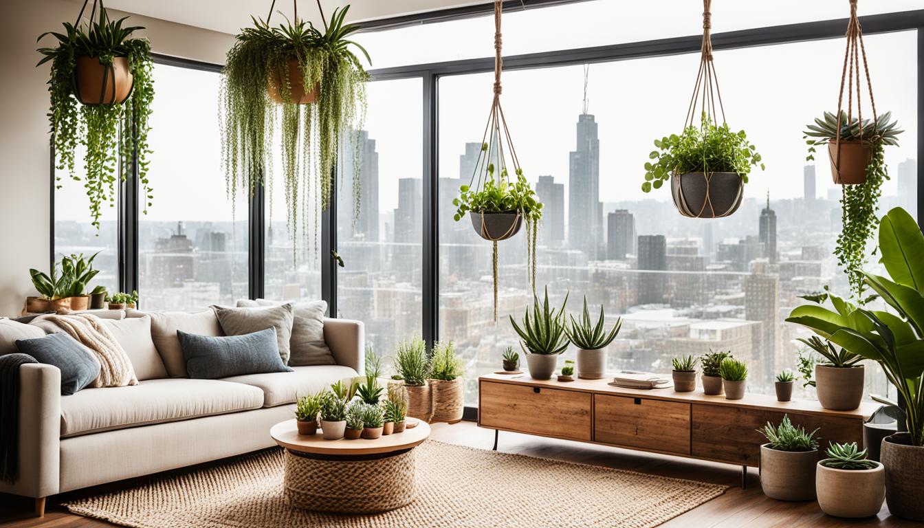 incorporating plants in city homes