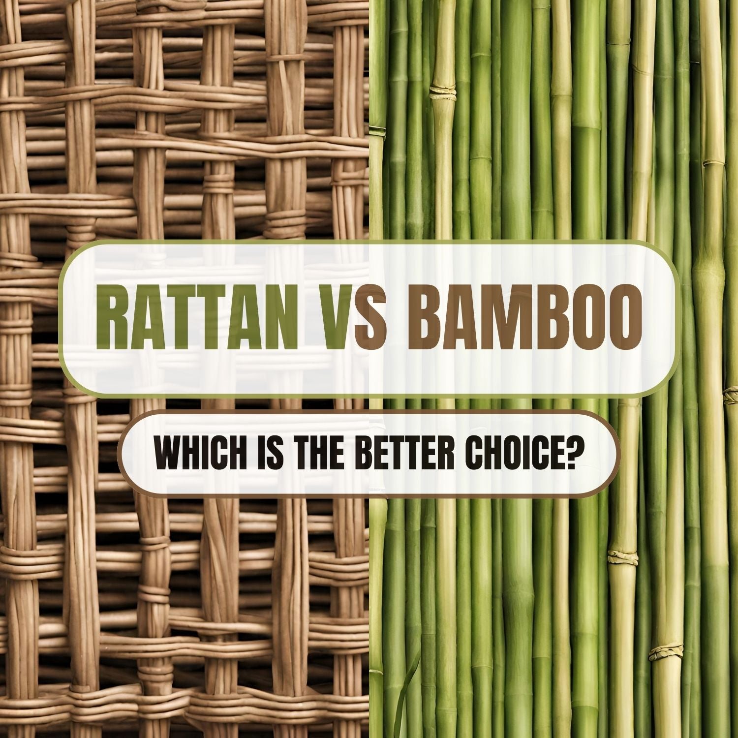 is rattan better than bamboo