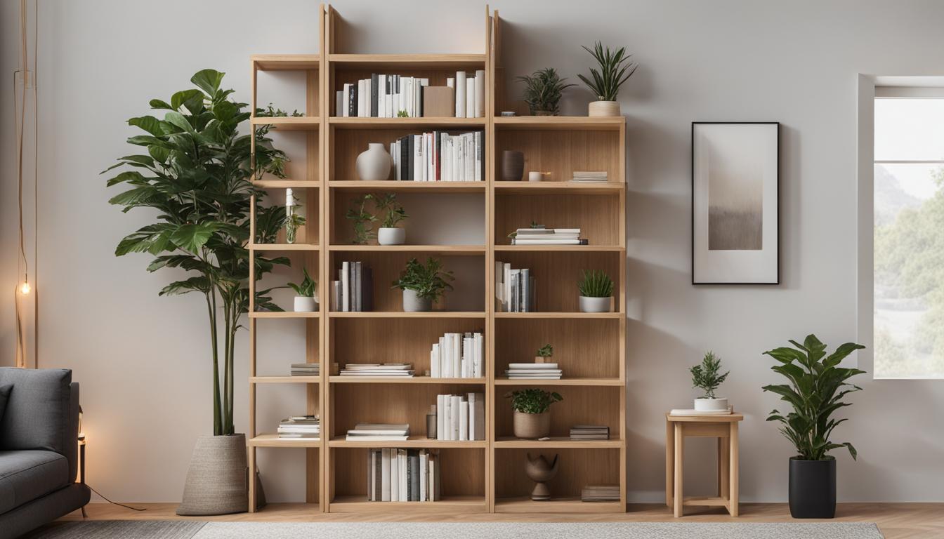 japandi bookshelves ideas