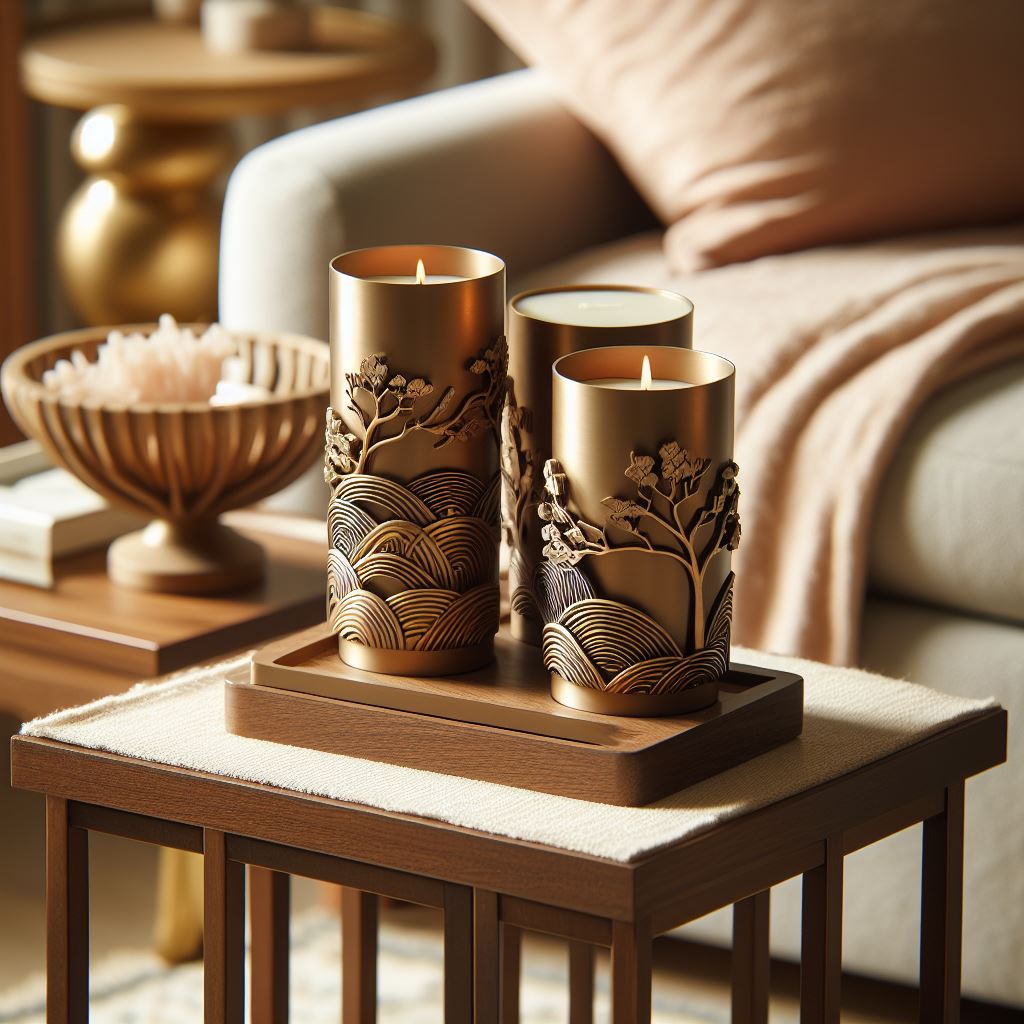 japandi candle holders ideas