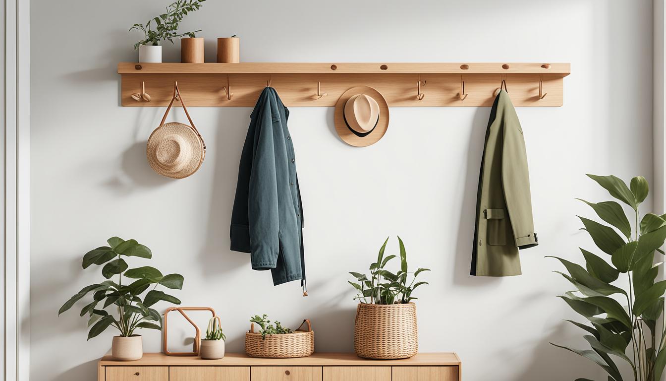 japandi coat rack ideas