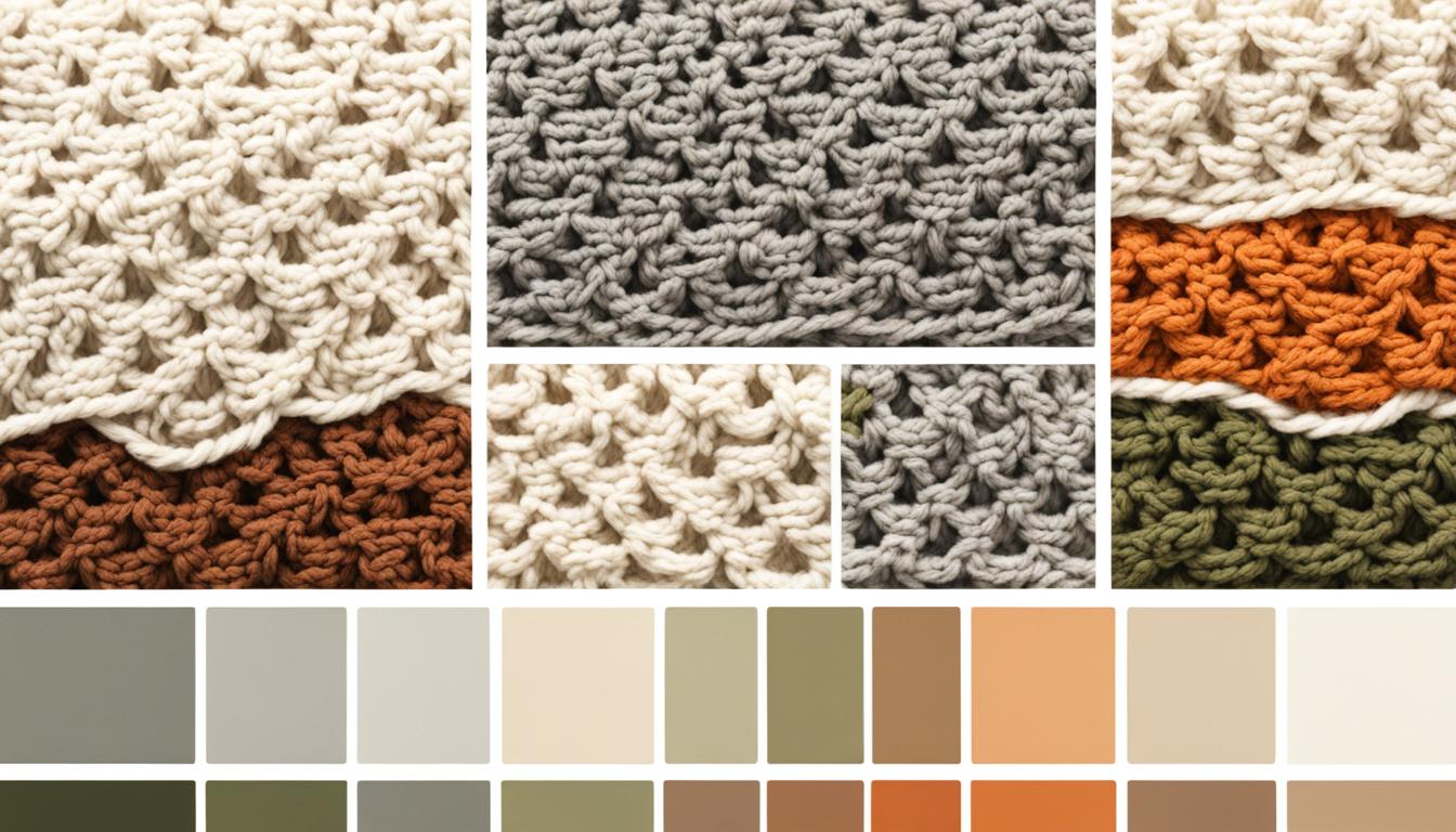 japandi crochet colors