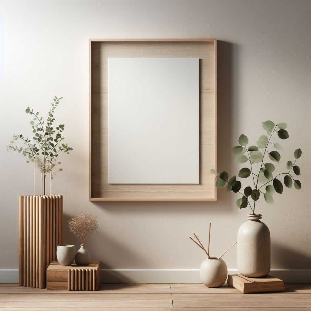 japandi picture frames ideas