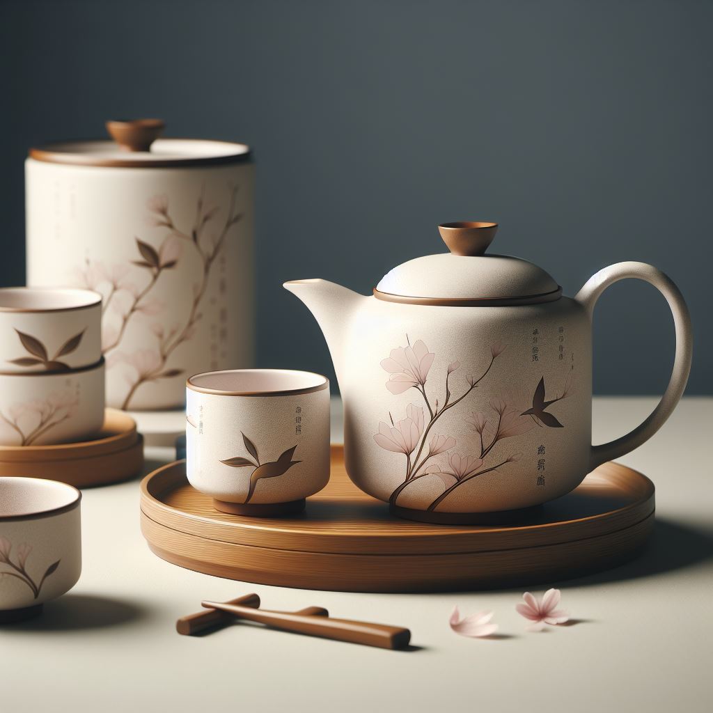 japandi tea set ideas