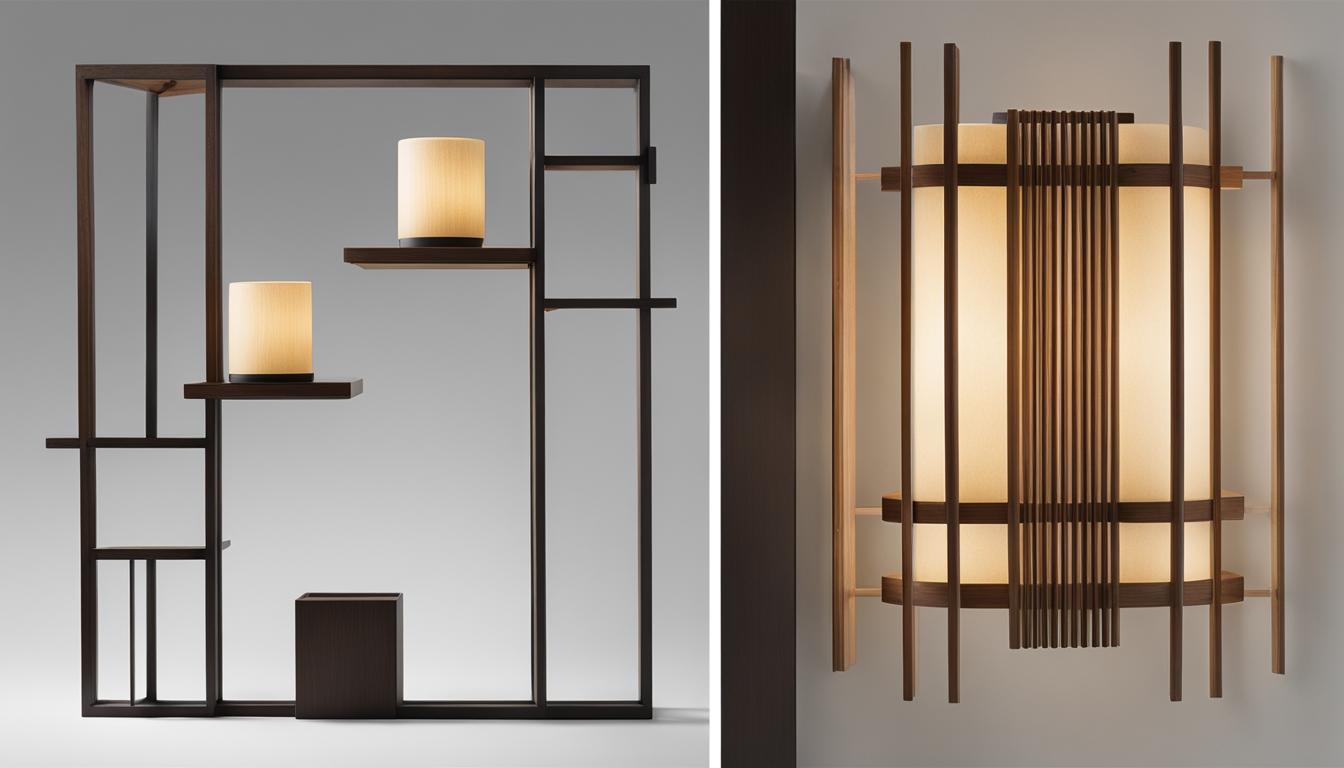 japandi wall sconces