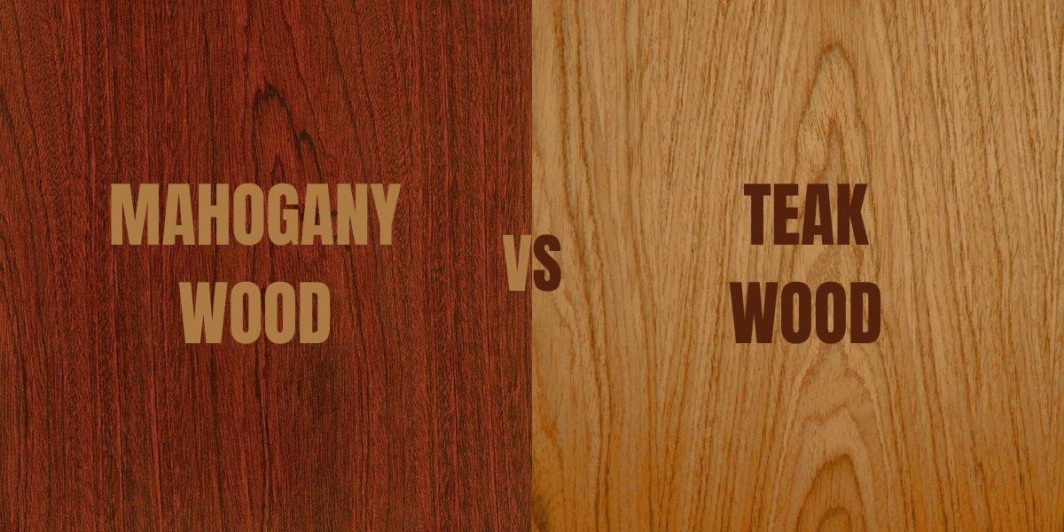 mahogany wood vs teak