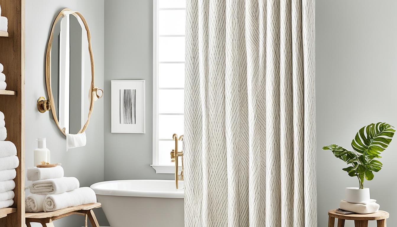 minimalist shower curtain designs