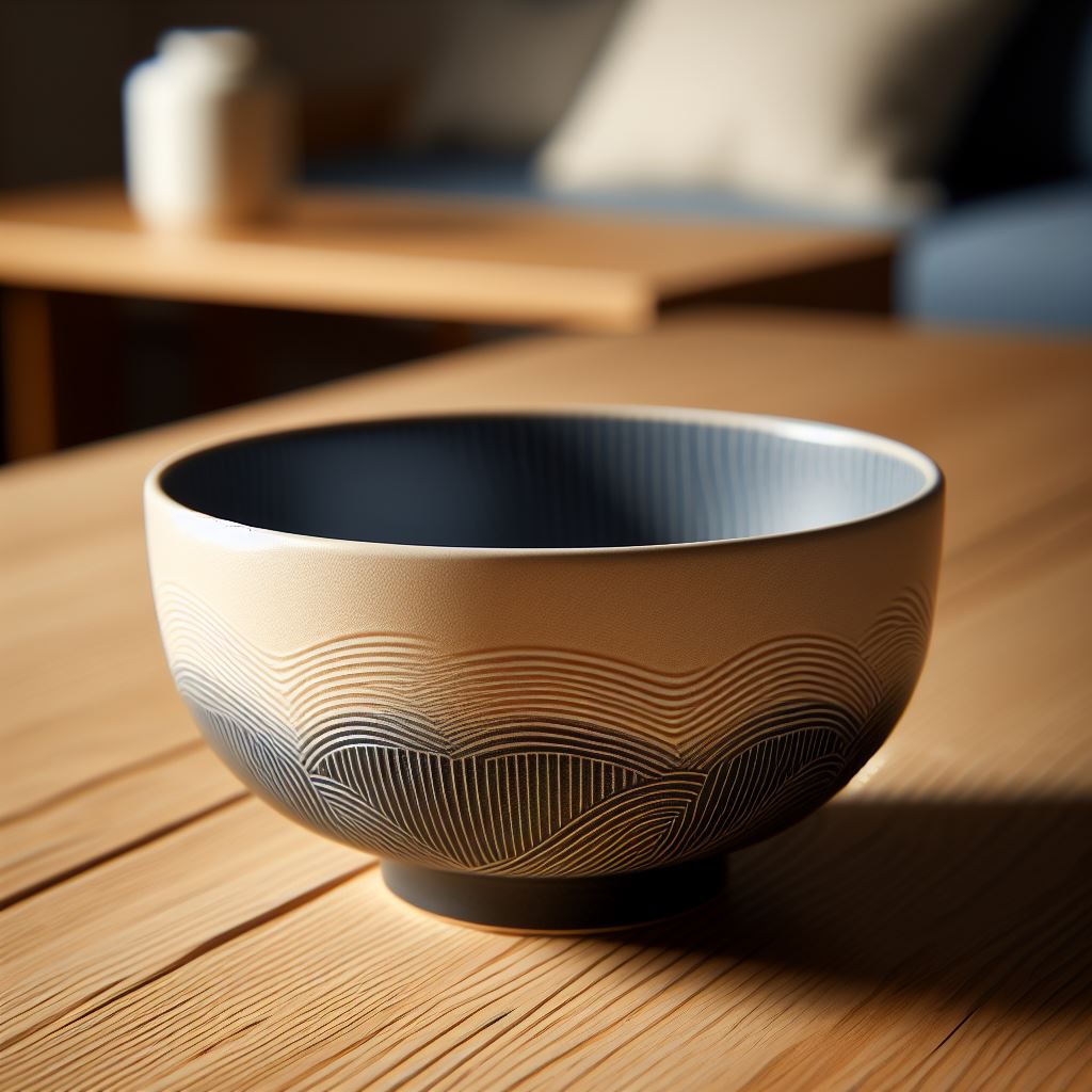 minimalistic and artistic bowls