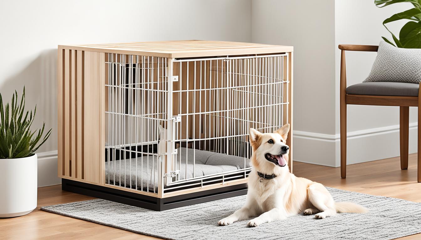 modern dog crate design
