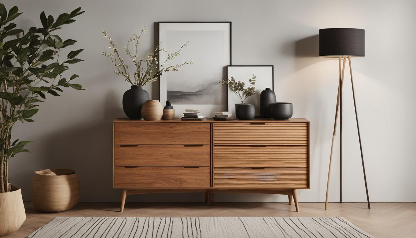 natural wood finishes in dresser