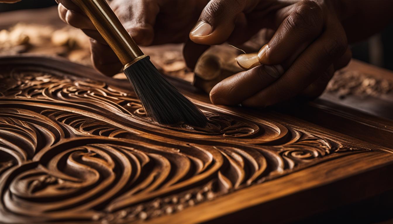 traditional wood carving