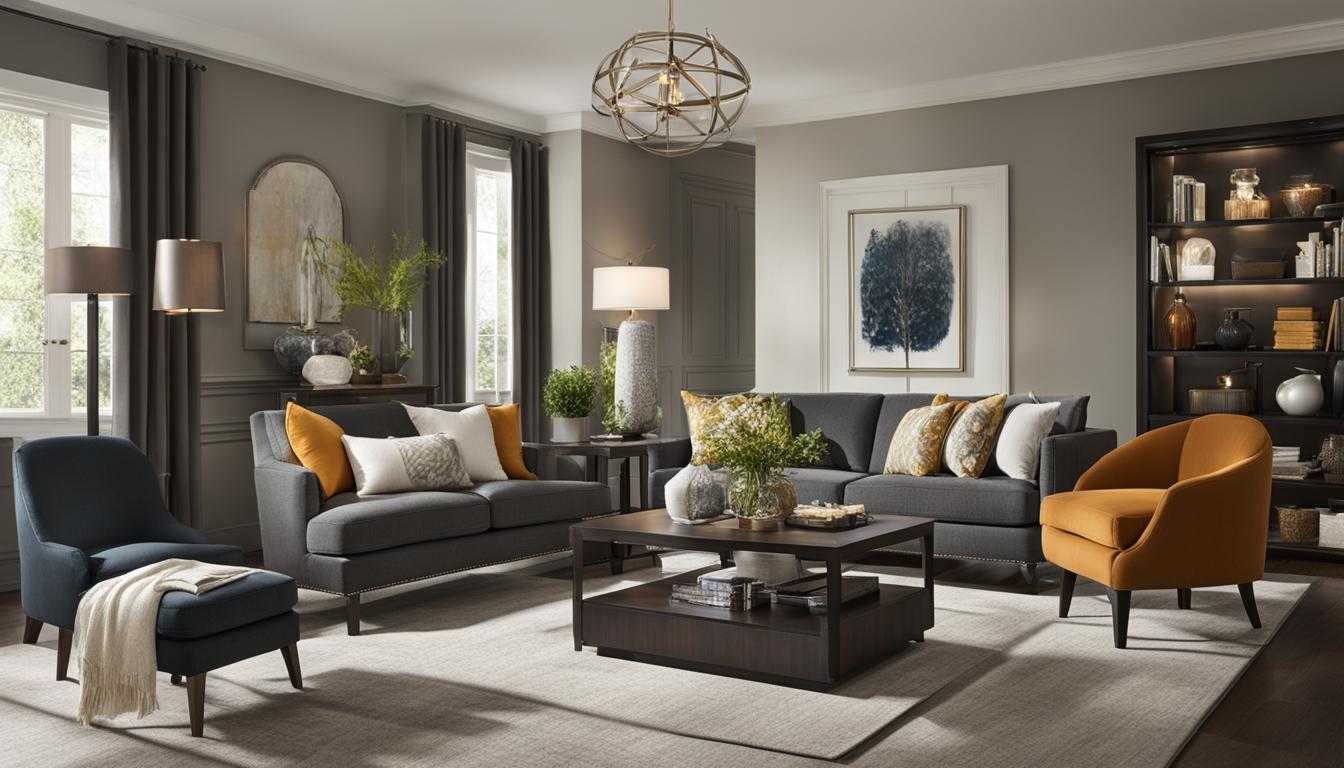 using accent chairs to complement furniture