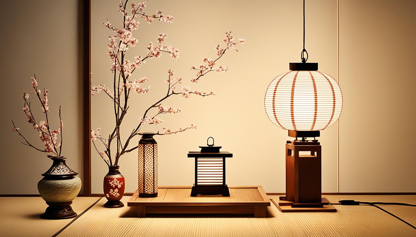 what are japanese lamps called