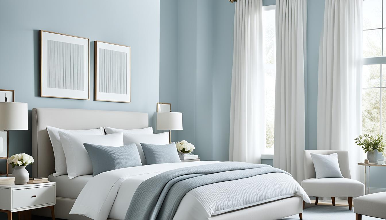 what color walls go with white bedroom furniture