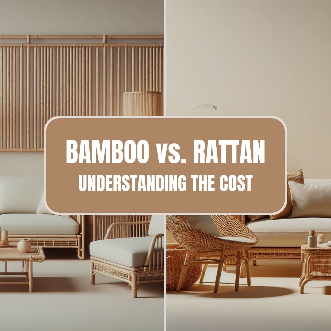 what is more expensive bamboo or rattan