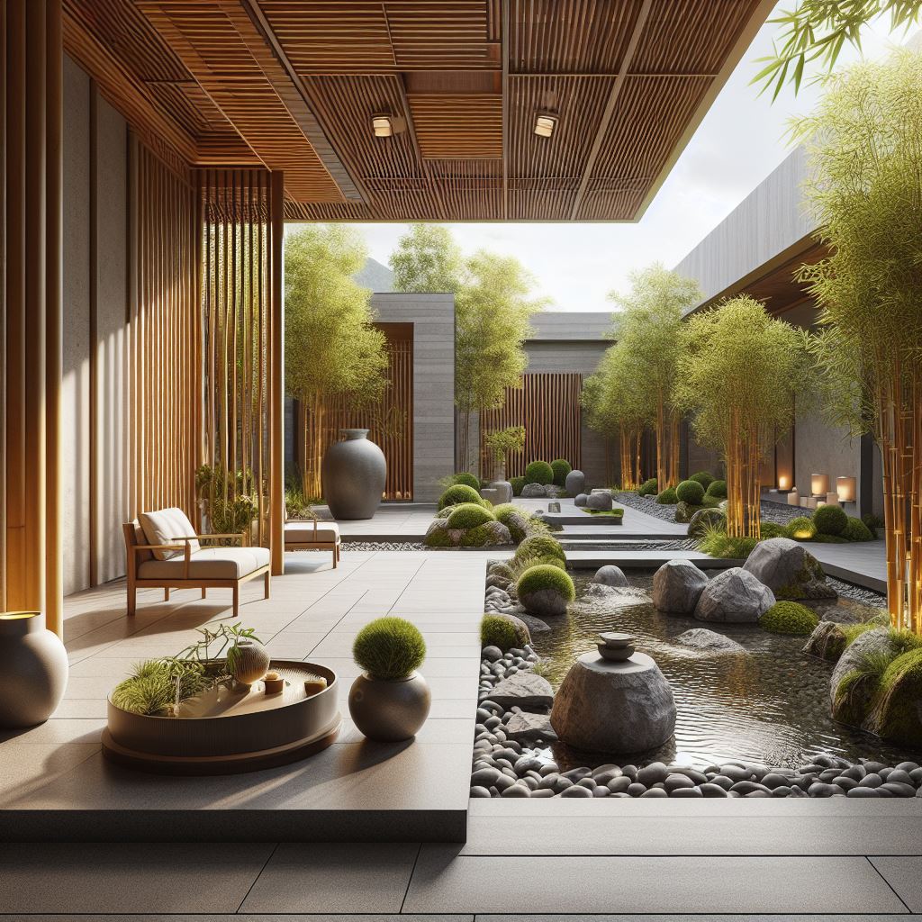 zen elements in architecture